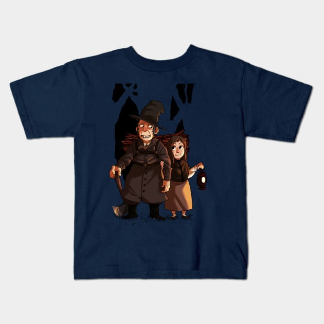 Over the Garden Wall Kids T-Shirt by groovybastard